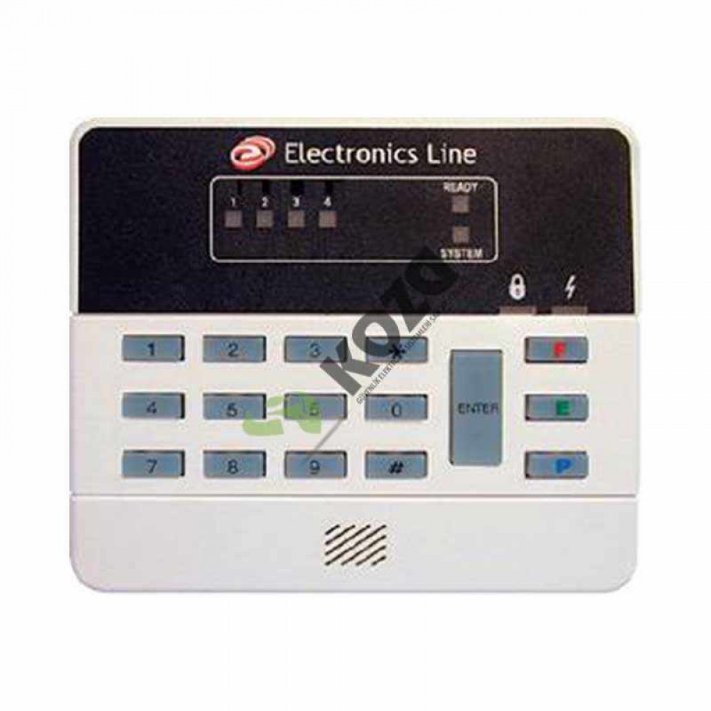 Electronics-Line 3104 PENTA XL 4 Zone Led Keypad