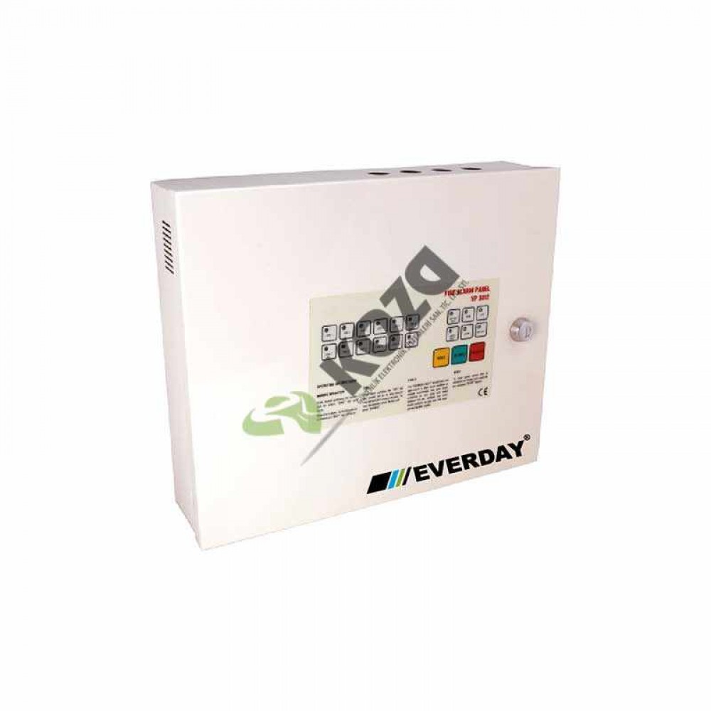 Everday YP-3010 10 Bölgeli Yangın Paneli (Metal Kutu)