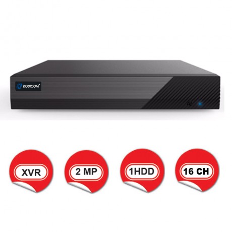 Kodicom KD-2116TS-C / 1080p 16 Kanal XVR 5 IN 1 Hibrit Kayıt Cihazı