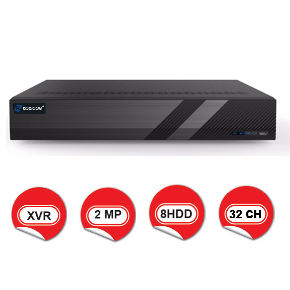 Kodicom KD-2732TD-C / 1080p 32 Kanal XVR 5 IN 1 Hibrit Kayıt Cihazı