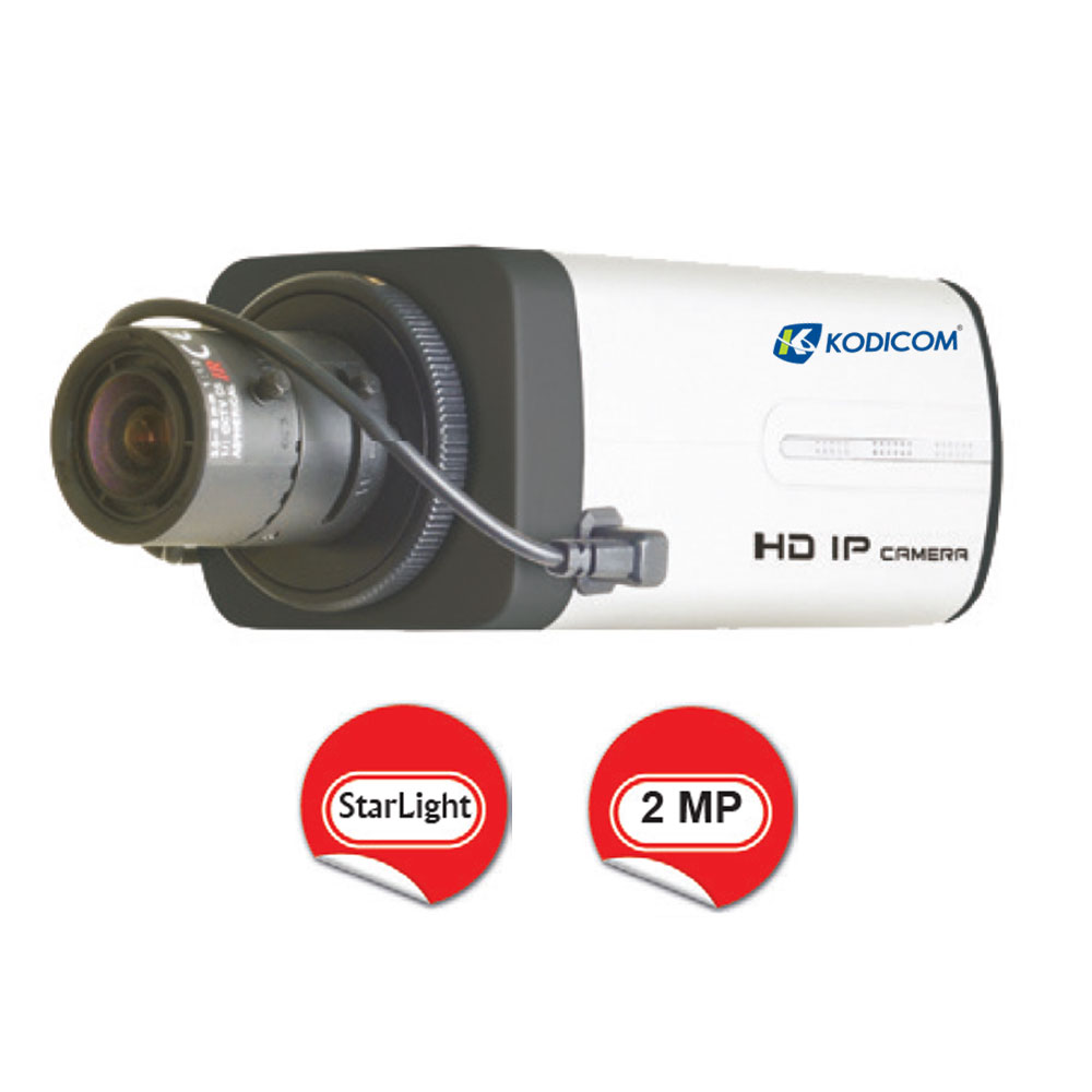 Kodicom KD-9322M2 2 Megapiksel 1080p StarLight Box IP Kamera
