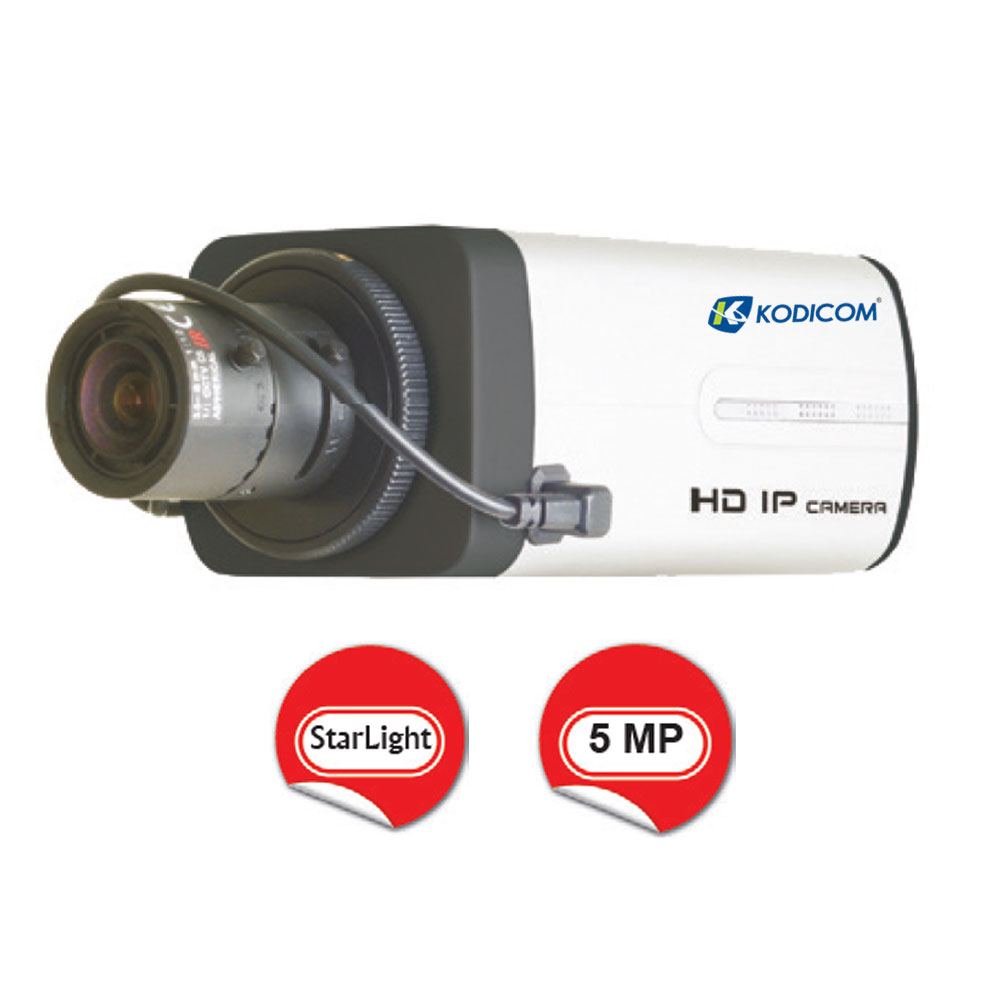 Kodicom KD-9352M2 5 Megapiksel StarLight Box IP Kamera