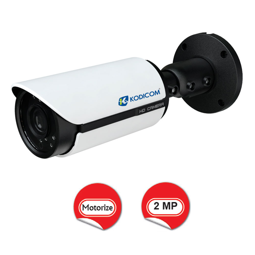 Kodicom KD-9423E2/AZ 2 Megapiksel 1080p Motorize Bullet IP Kamera