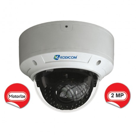 Kodicom KD-9523E2/AZ 2 Megapiksel 1080p Motorize Dome IP Kamera