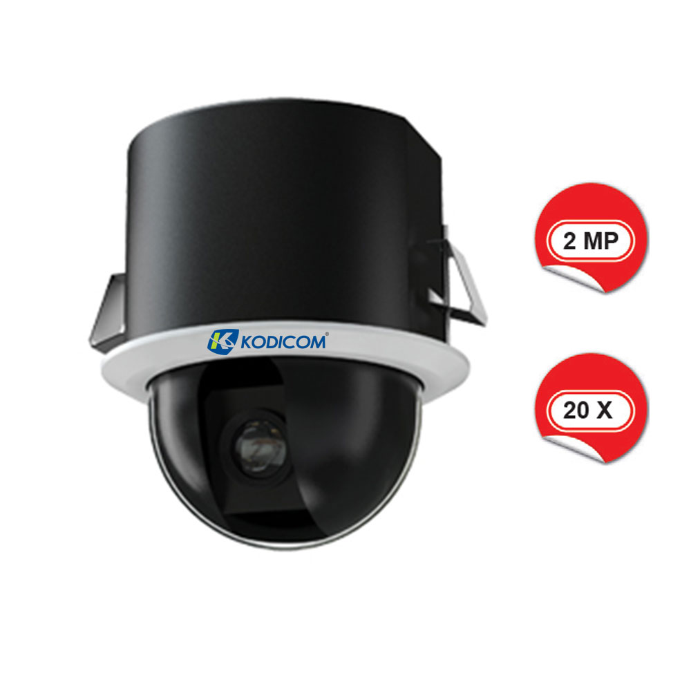 Kodicom KD-9621E2-20X 2 Megapiksel 1080p İç Ortam Speed Dome IP Kamera