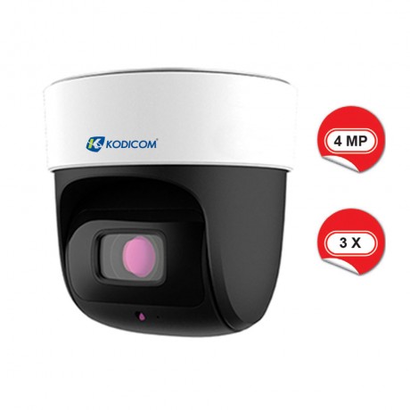 Kodicom KD-9649E2-3X 4 Megapiksel İç Ortam Speed Dome IP Kamera