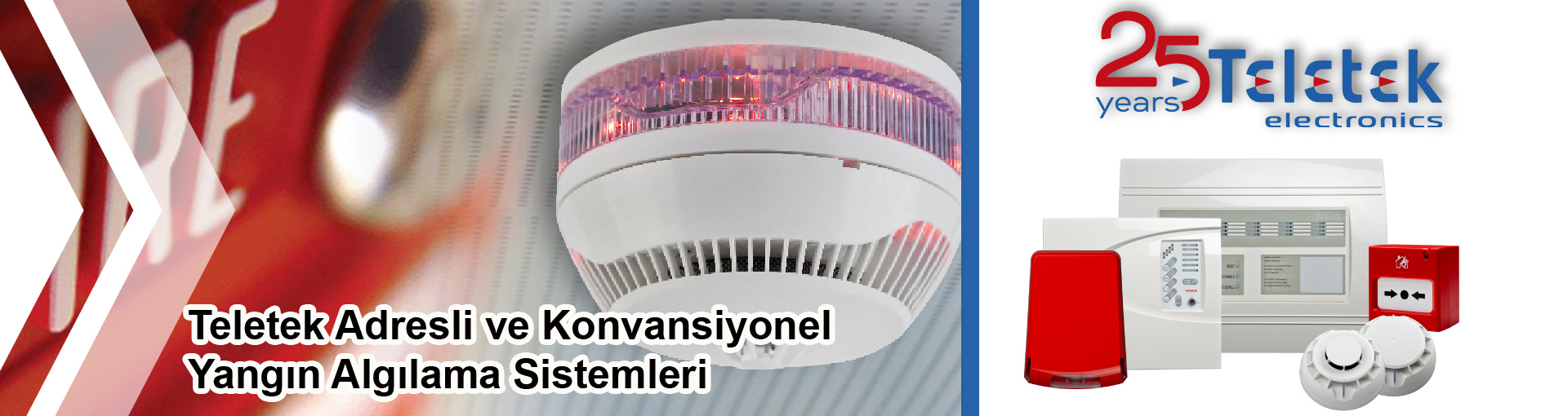 teletek yangın alarmı