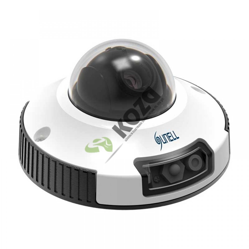 Sunell SN-IPV54/31ZDR 3 Megapiksel Mini Dome IP Kamera