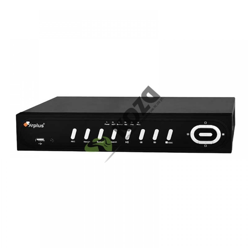 Xrplus XR-2808-D1-8P 8 Kanal 2 Megapiksel PoE NVR IP Kayıt Cihazı
