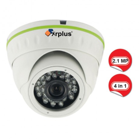 Xrplus XR-411-AHD / 2.1 Megapiksel - 1080p IR Ledli Dome AHD Kamera