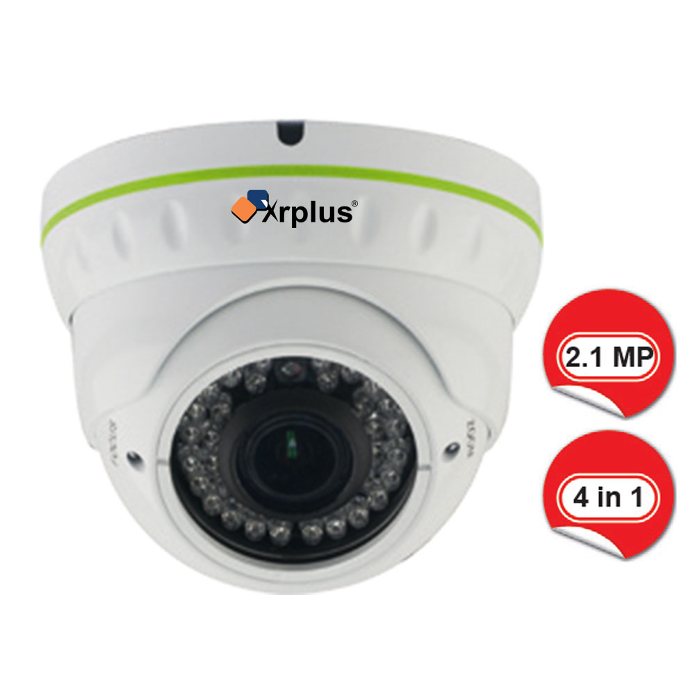 Xrplus XR-433-AHD / 2.1 Megapiksel 1080p IR Ledli Dome AHD Kamera