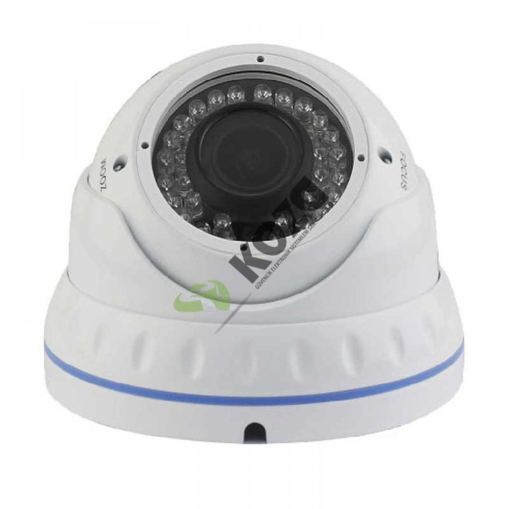 Xrplus XR-7523 TS 2.4 Megapiksel 1080p HD-TVI IR Dome Kamera